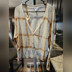 Time and true large cardigan